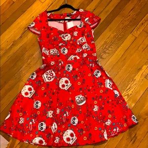 IHOT Sugar Skull Dress